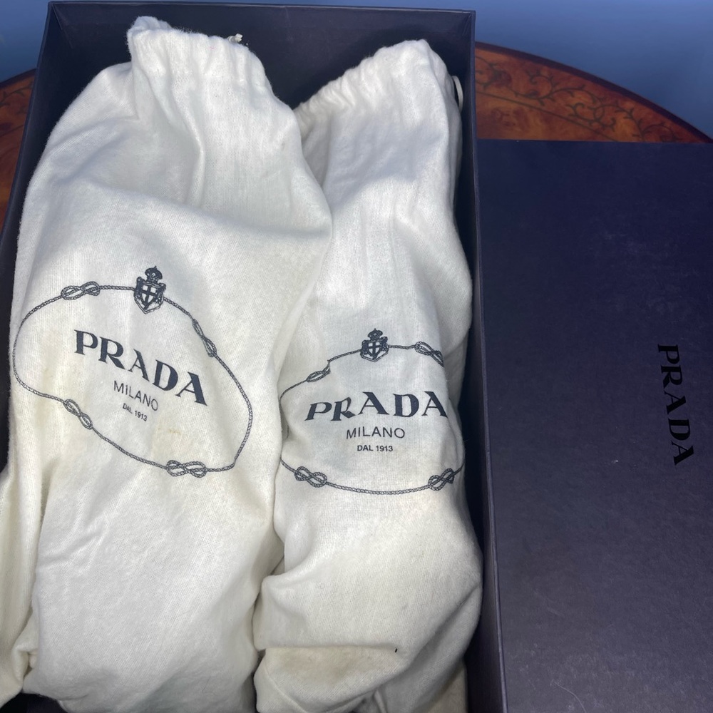 Prada Women's Tan and Brown Sandals - Picture 3 of 8